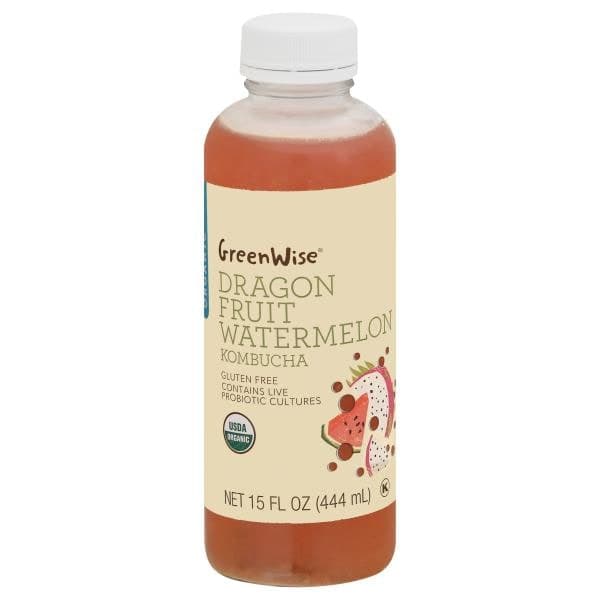 Greenwise Organic Kombucha, Dragon Fruit Watermelon