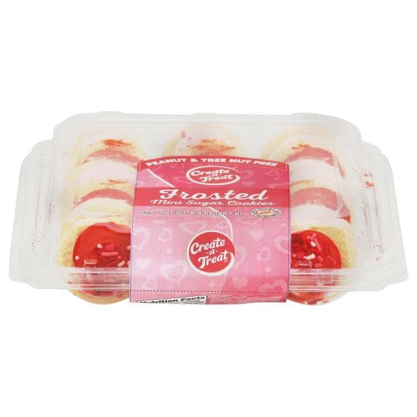 Create-A-Treat Sugar Cookies, Mini, Frosted