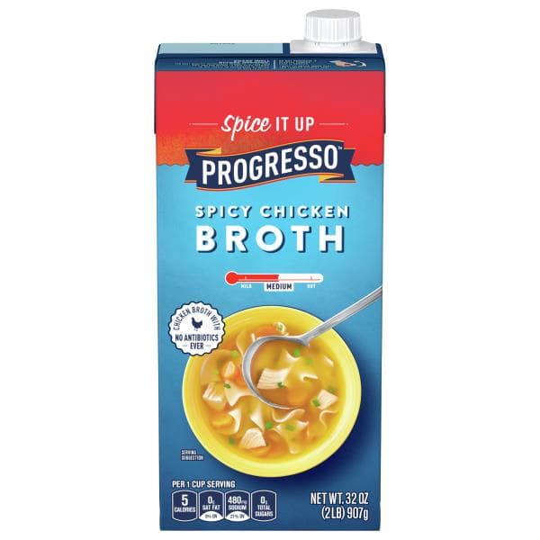 Progresso Broth, Spicy Chicken, Medium