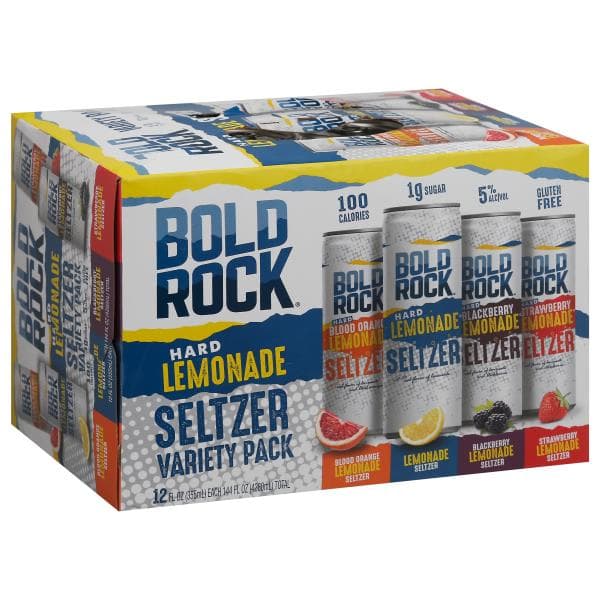 Bold Rock Hard Lemonade Seltzer, Variety