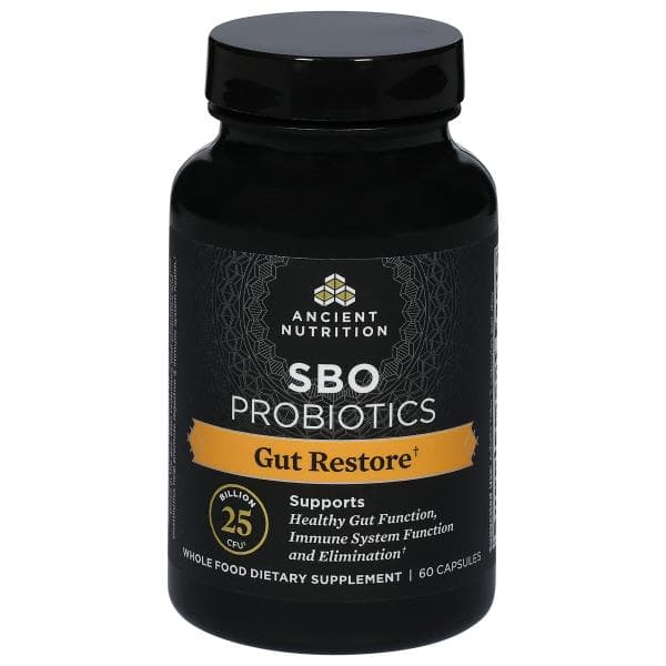 Ancient Nutrition Sbo Probiotics, Gut Restore, Capsules