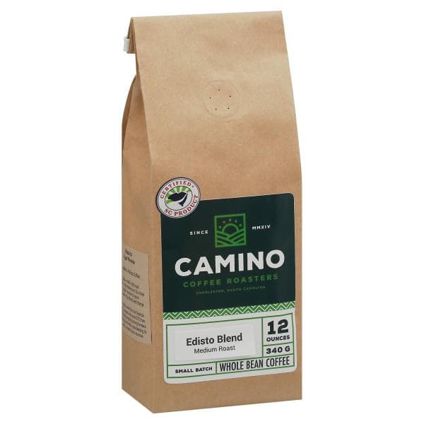 Camino Coffee, Whole Bean, Medium Roast, Edisto Blend