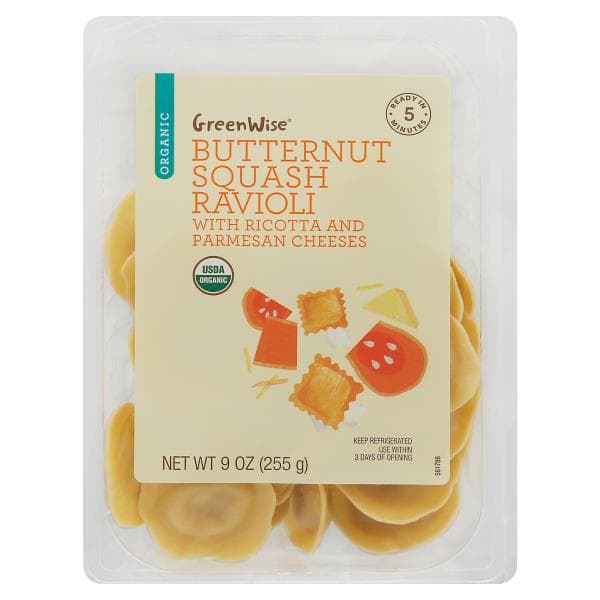 Greenwise_Organic Butternut Squash, Ravioli