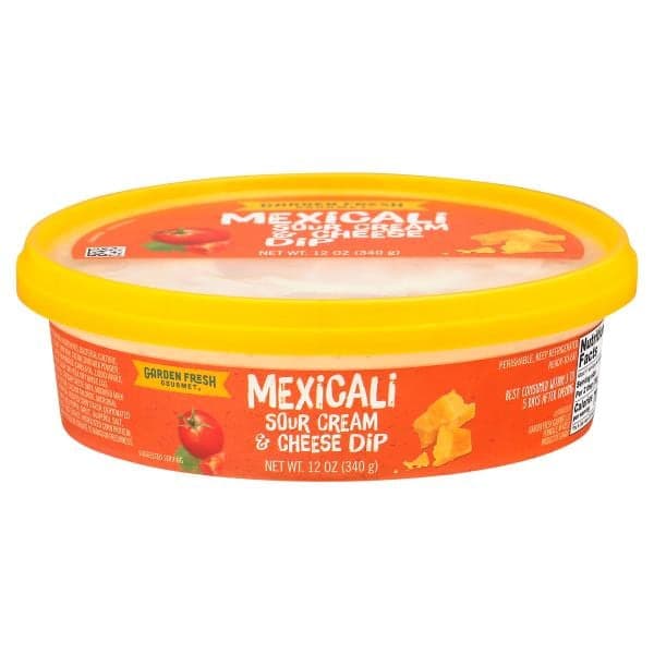 Garden Fresh Gourmet Sour Cream & Cheese Dip, Mexicali