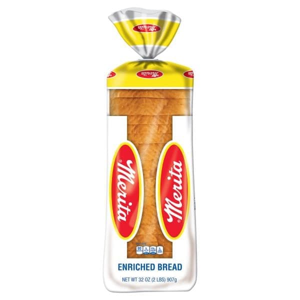 Merita Bread, Enriched, Two Pounds
