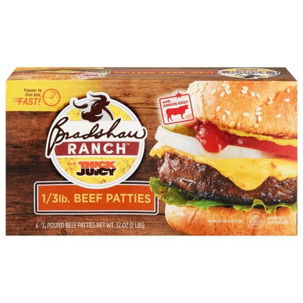 Terry Bradshaw Angus Burger Thick N Juicy