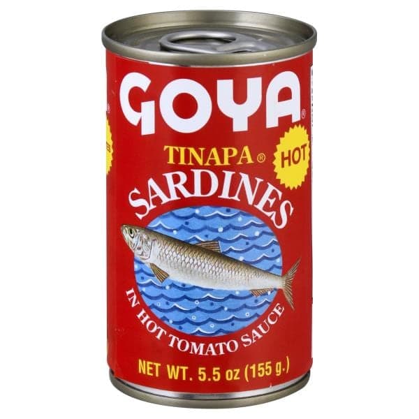 Goya Sardines Hot Tom Sce