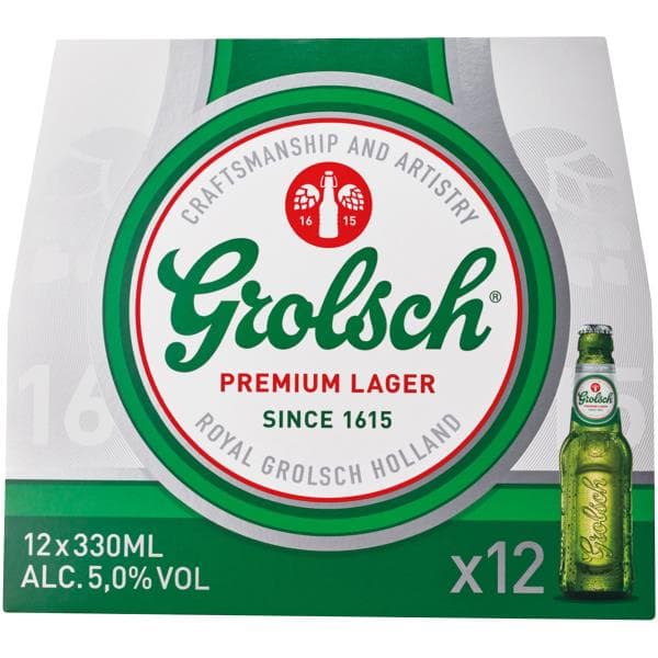 Grolsch Premium Pilsner Beer,. Oz. Bottles, 5% Abv