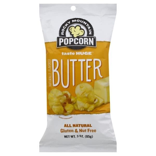 Rocky Mountain Popcorn Popcorn, Butter