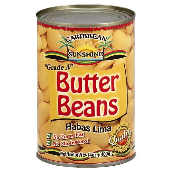 Caribbean Sunshine Butter Beans
