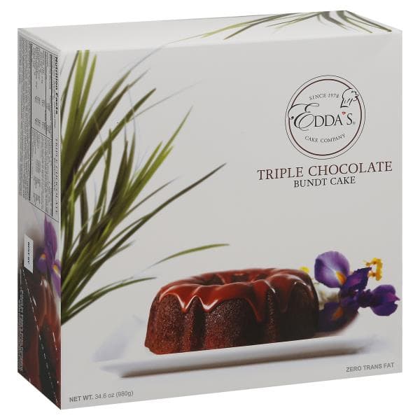 Edda'S Bundt Cake, Triple Chocolate