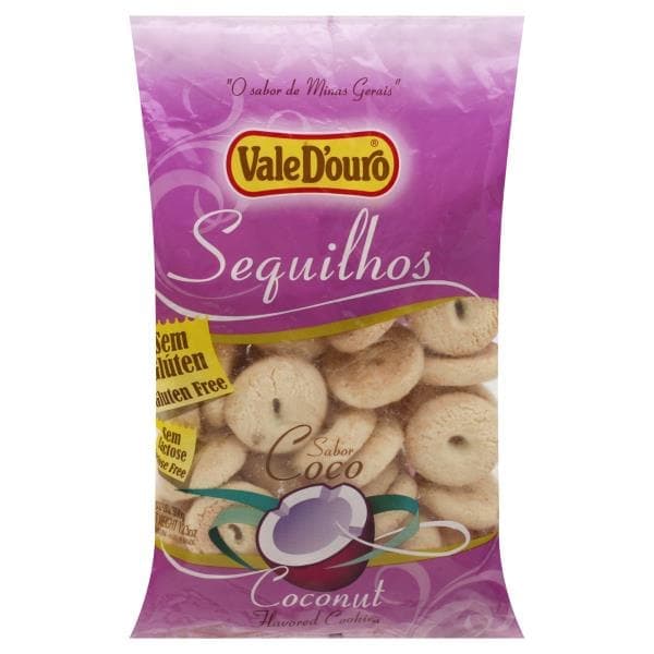 Vale D'Ouro Flavored Cookies, Coconut