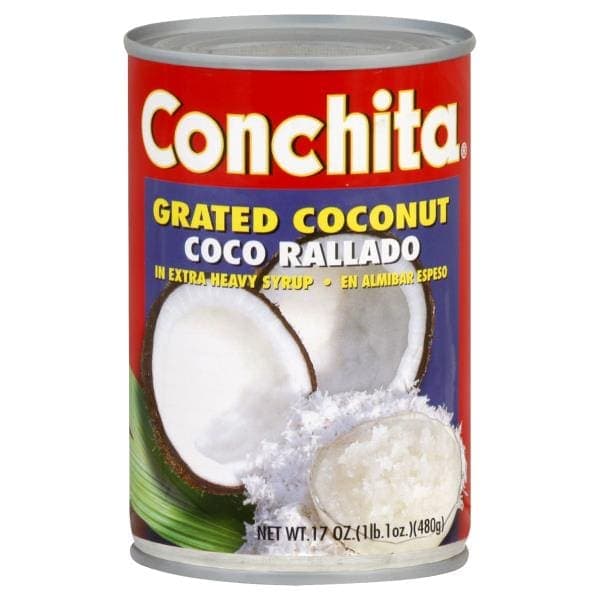 Conchita Coconut, Grated, In Extra Heavy Syrup
