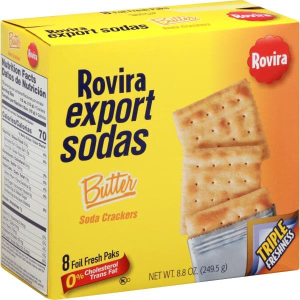 Rovira Soda Crackers, Butter