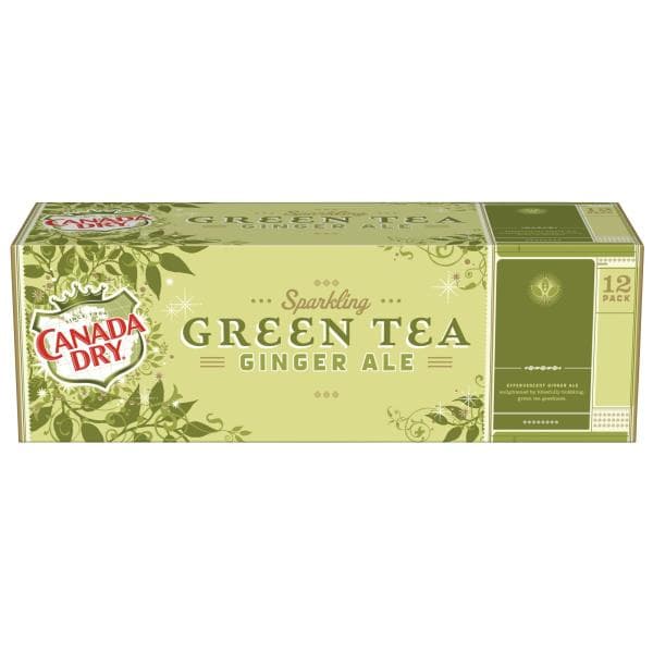 Canada Dry Ginger Ale, Sparkling Green Tea