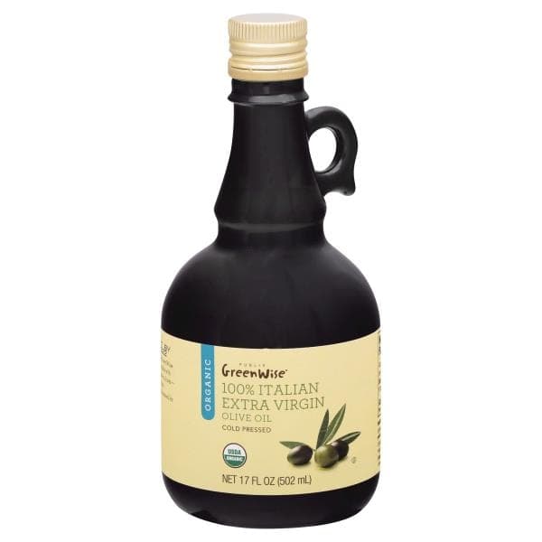 Greenwise Olive Oil, Organic, Extra Virgin, 100% Italian