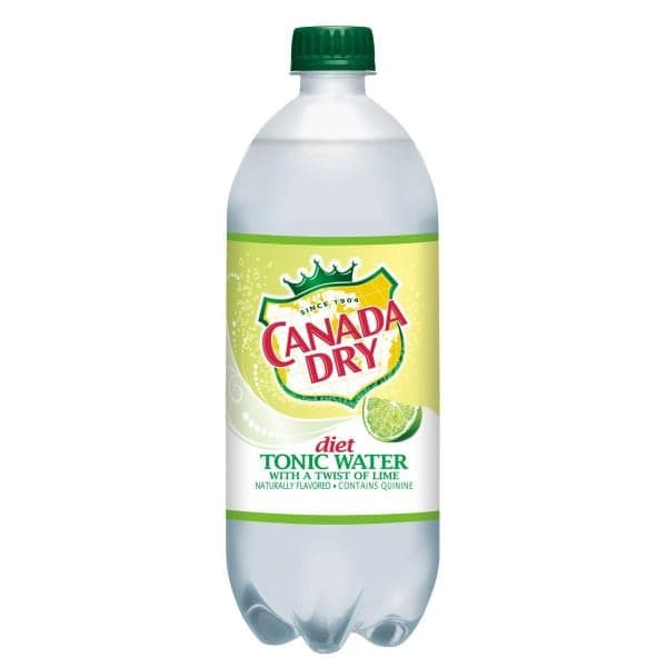 Canada Dry Tonic Water, Diet, With A Twist Of Lime
