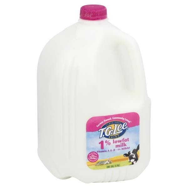 T.G. Lee Milk, 1% Lowfat, Vitamin A & D