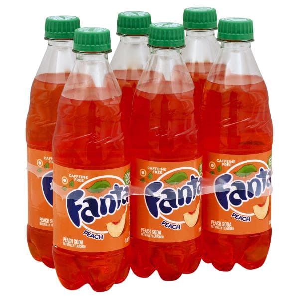 Fanta Soda, Peach
