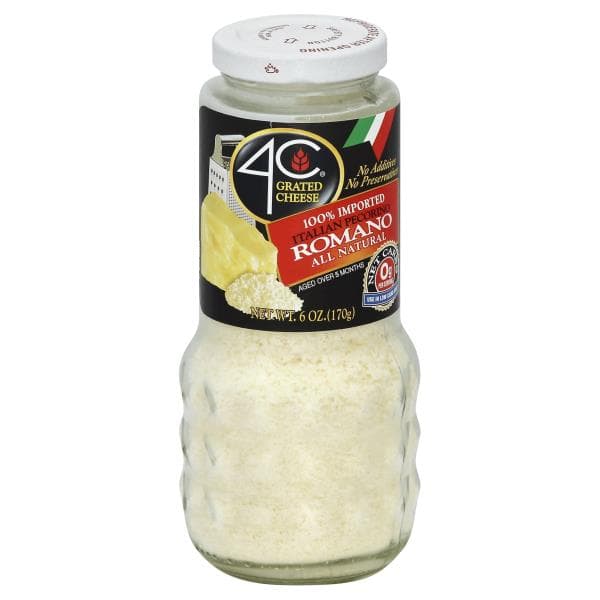  Cheese, Grated, Italian Pecorino Romano