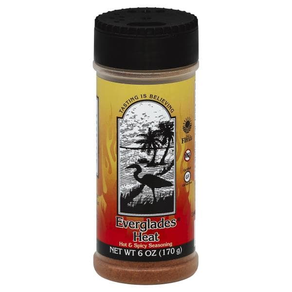 Everglades Seasoning, Hot & Spicy, Heat