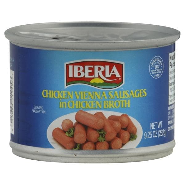 Iberia Vienna Sausages, In Chicken Broth, Chicken