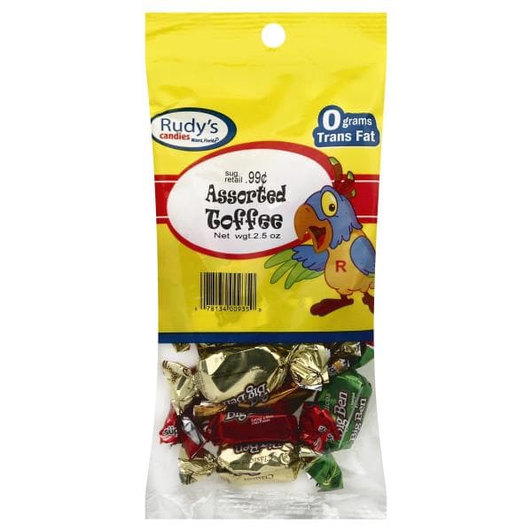 Rudys Candies, Assorted Toffee