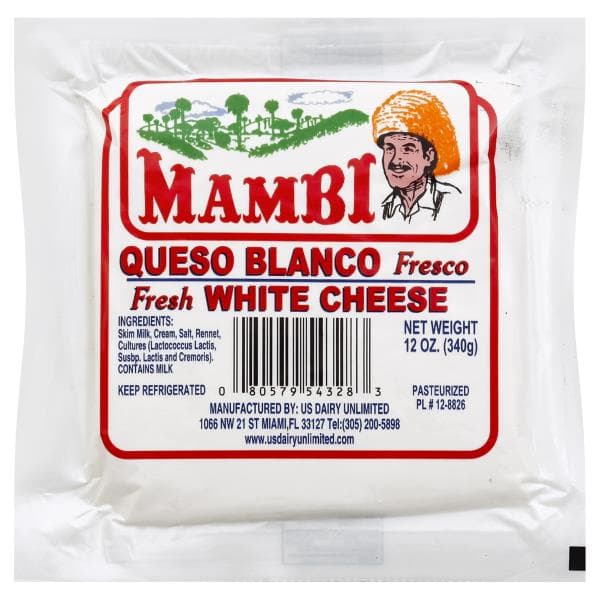 Mambi Cheese, Fresh, White