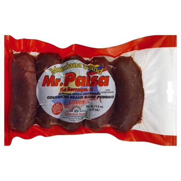 Mr Paisa Blood Pudding, Morcilla