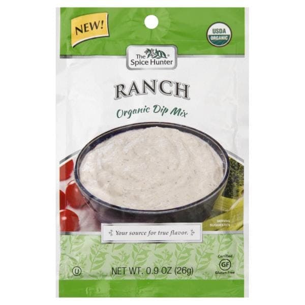 The Spice Hunter Dip Mix, Organic, Ranch