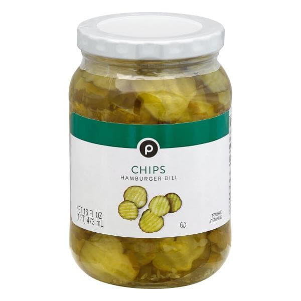 Publix Hamburger Dill Chips