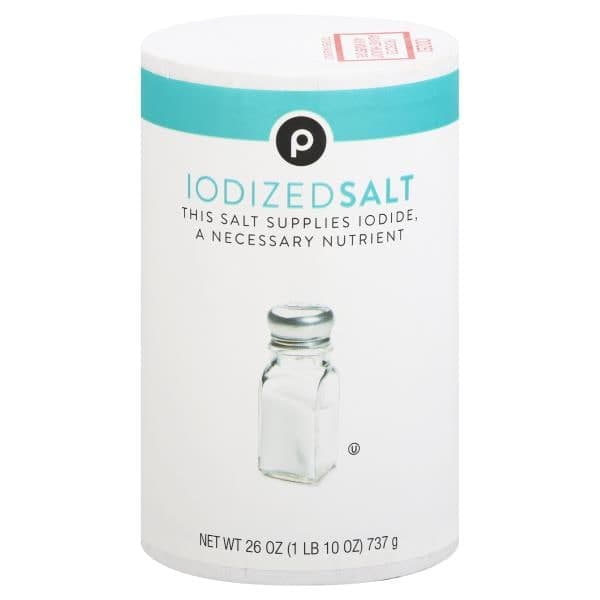 Publix Iodized Salt