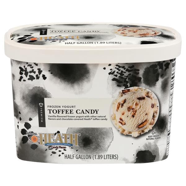 Publix Premium  Yogurt, Toffee Candy
