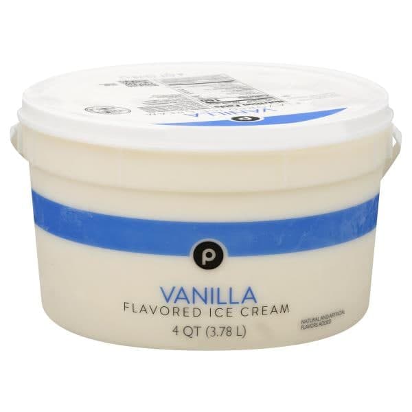 Publix Ice Cream, Vanilla Flavored