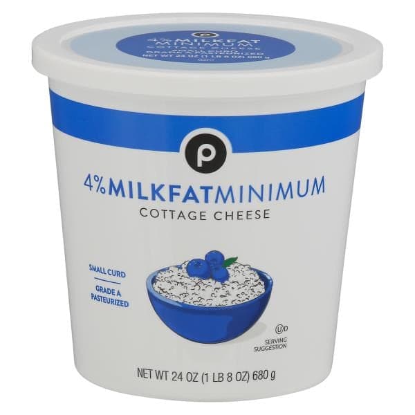 Publix Cottage Cheese, Small Curd, 4% Milkfat Minimum