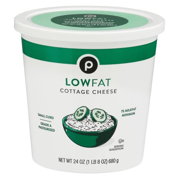 Publix Cottage Cheese, Small Curd, 1% Milkfat Minimum, Low Fat