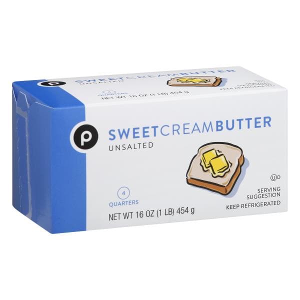 Publix Butter, Sweet Cream, Unsalted