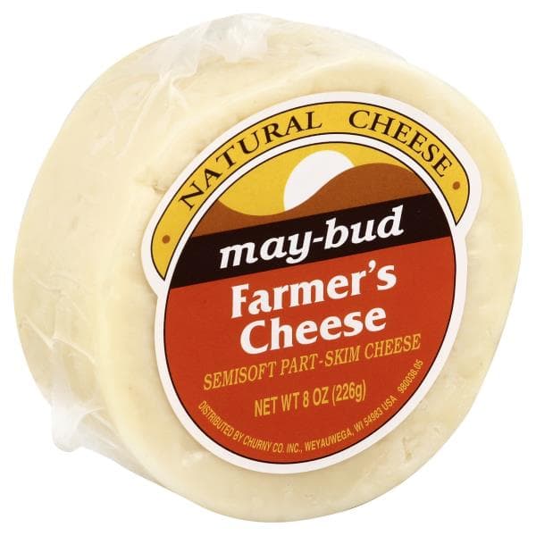 May-Bud Cheese, Semisoft Part Skim, Farmer'S