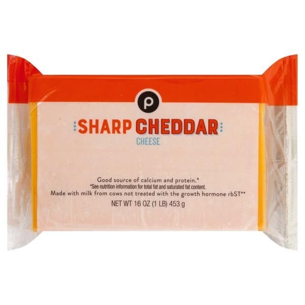 Publix Sharp Cheddar, Chunk Cheese