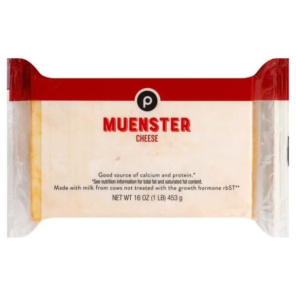 Publix Muenster, Chunk Cheese