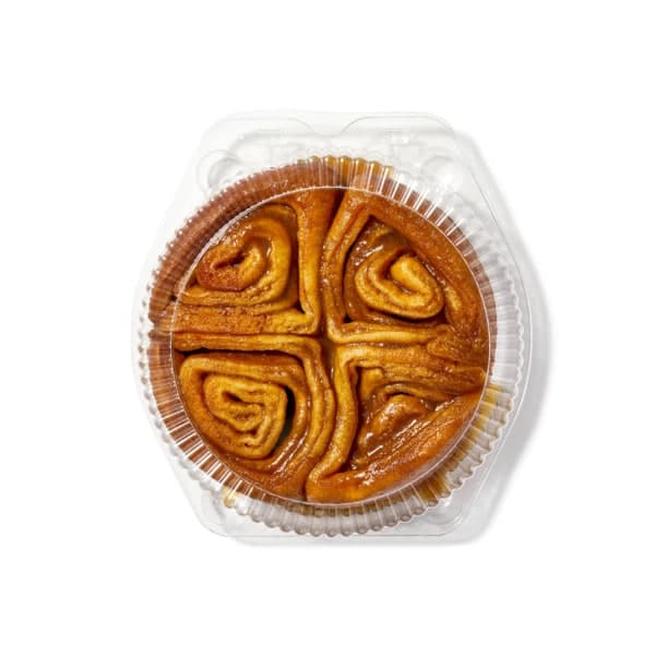 Gourmet Cinnamon Buns 4-Count Best Warm, See Instructions
