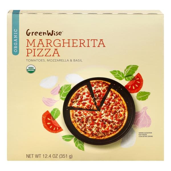 Greenwise Pizza, Organic, Margherita