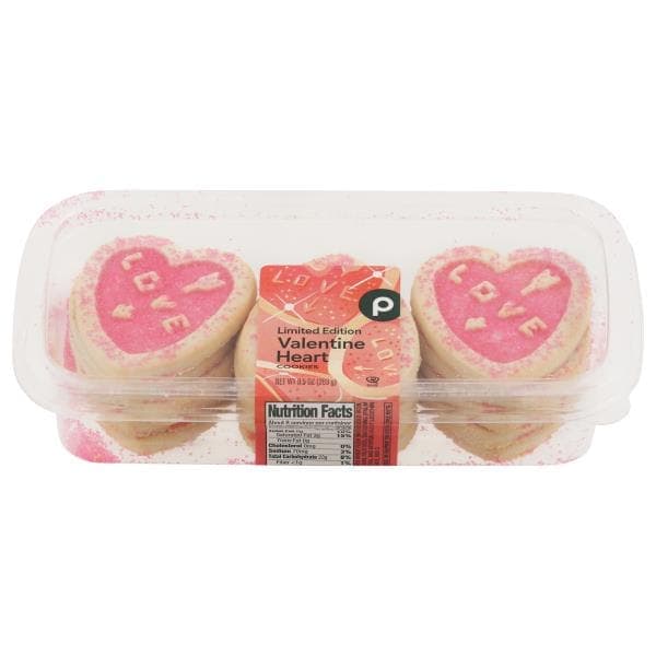 Valentine Heart Heart Cookies
