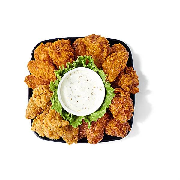 Publix Deli Wing Sampler Platter Small, Served Fresh Chilled