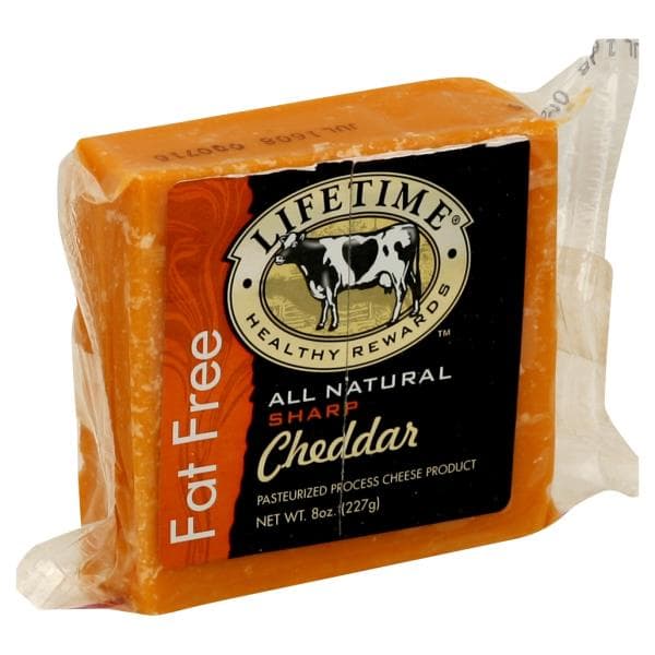 Lifetime Healthy Rewards Cheese Product, Pasteurized Process, Sharp Cheddar
