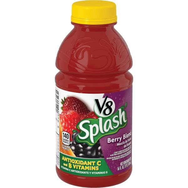 V8 Splash Berry Blend Flavored Juice Beverage, Oz