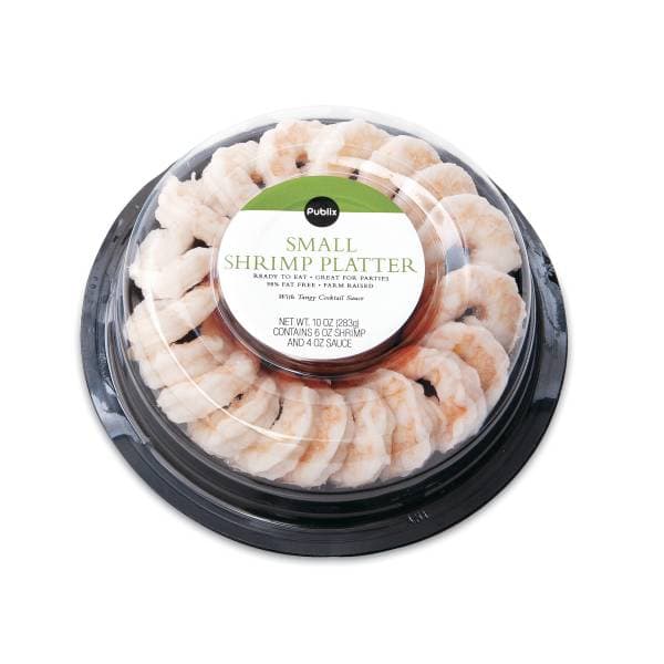 Publix Small Shrimp Platter, Includes Sauce, Prev.  Or , Net Wt