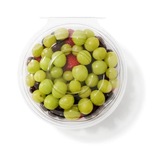 Publix Snack Pack Grapes And Strawberries, Medium