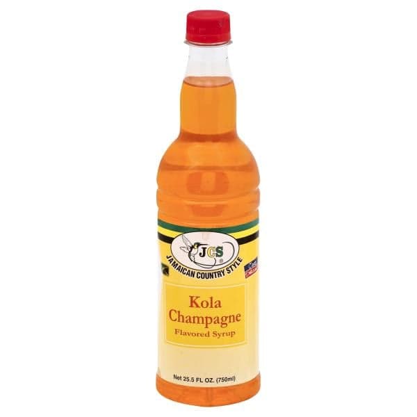 Jcs Syrup, Kola Champagne Flavored