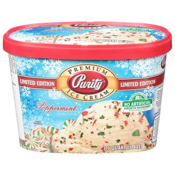 Purity Ice Cream, Premium, Peppermint